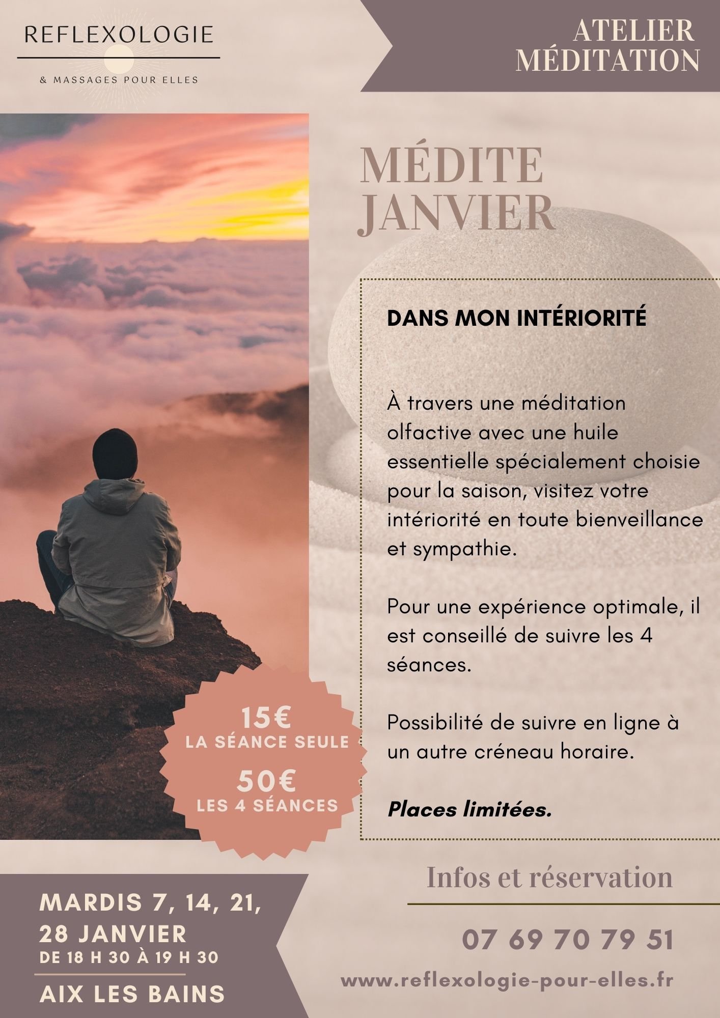 Atelier dans mon intériorité - méditation