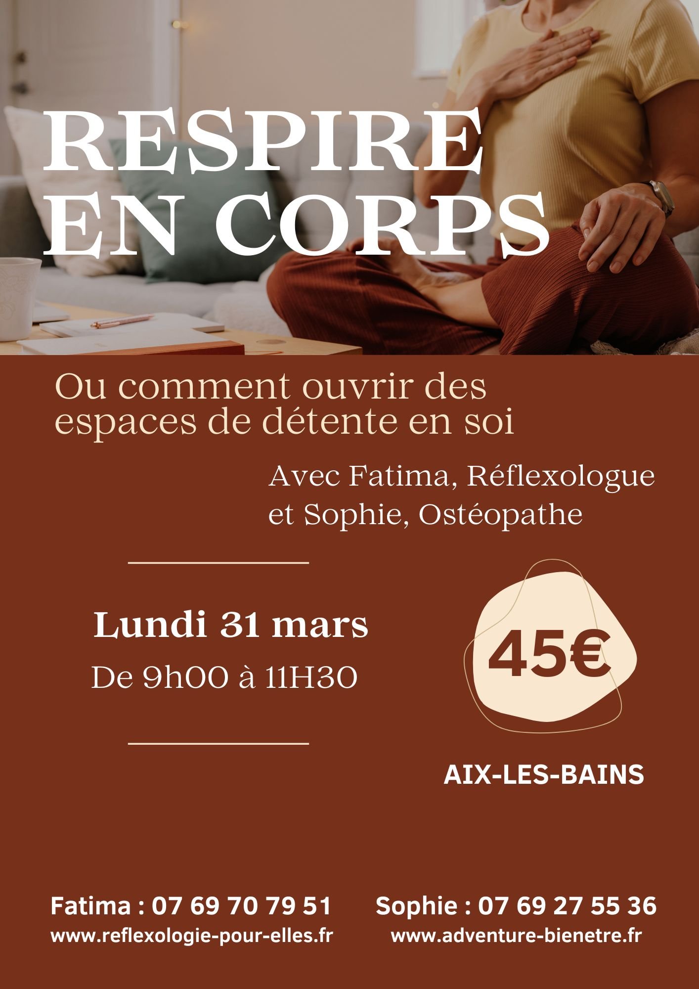 Atelier respire en corps du 31 mars