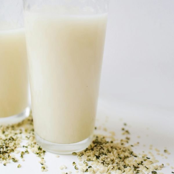 Lait végétal aromatisé pour s'hydrater