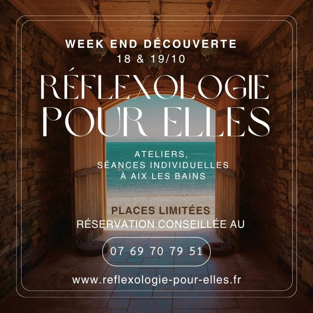 Journées découverte autour de la réflexo à Aix Les Bains