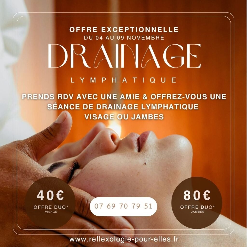 Offre drainage lymphatique