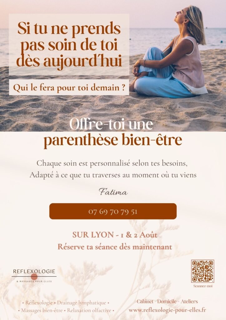 Réflexologie, massage, drainage à lyon