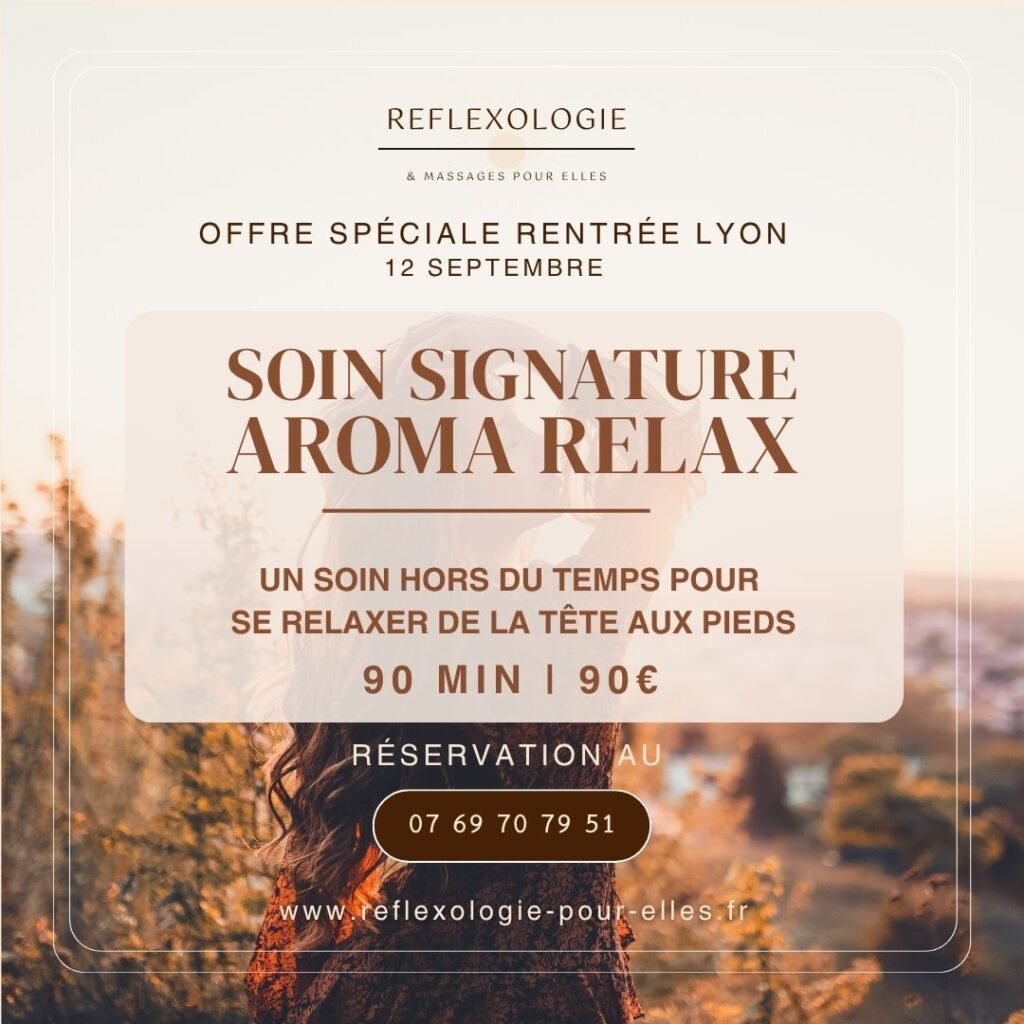Offre de la rentrée chez réflexologie pour elles