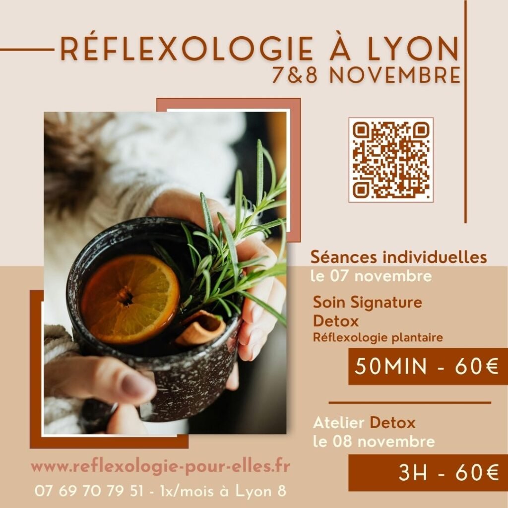 Réflexologie et atelier à lyon